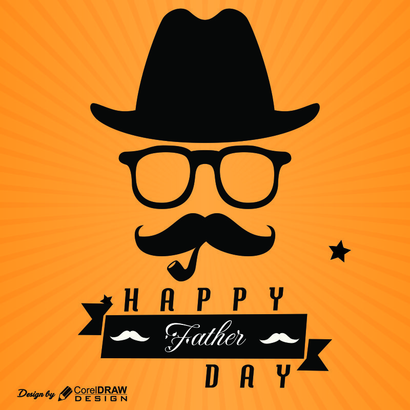 Happy Fathers Day Download Free Greeting From Coreldrawdesign