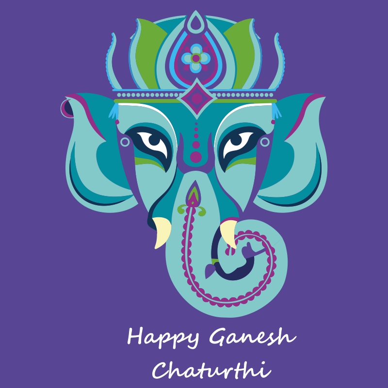 Happy Ganesh Chaturthi 2023 19 sep Greeting Wishing Vector Design Download For Free