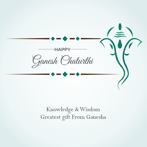 Happy Ganesh Chaturthi 2024 Greeting Wishing Banner Flyer Vector Design Download For Free