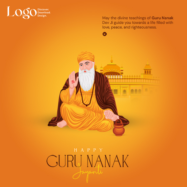 Happy Guru Nanak Jayanti Free Social Media Post Free Psd Download For Free