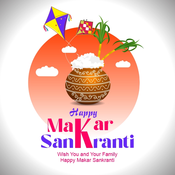 Happy Makar Sankranti 2025 Vector CDR Banner Download For Free