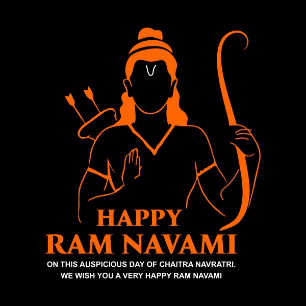 Happy Ram Nawami Vector illustration Greeting Download For Free