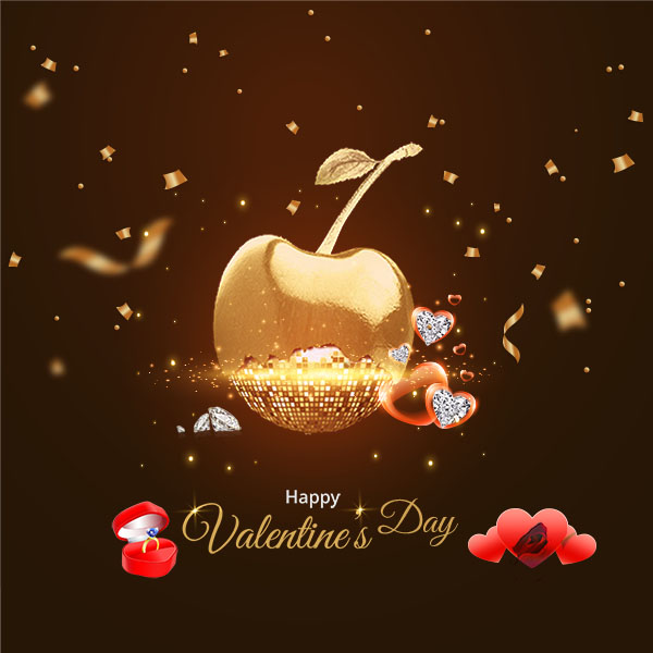 Happy Valentines Day Psd File Free