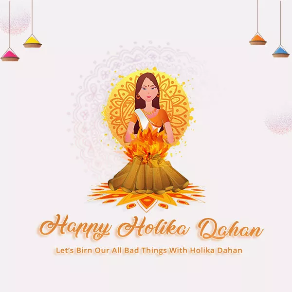 Holika Dahan Psd File, Free Holi Psd File