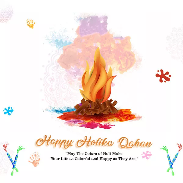 Holika Dahan Psd File, Free Holi Psd File Free