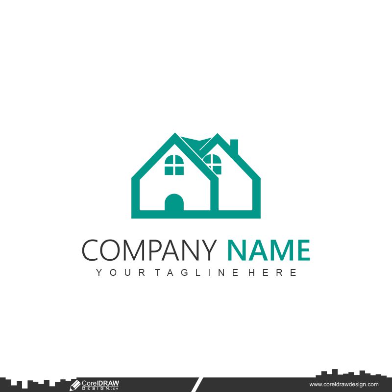 home real estate customizable logo design