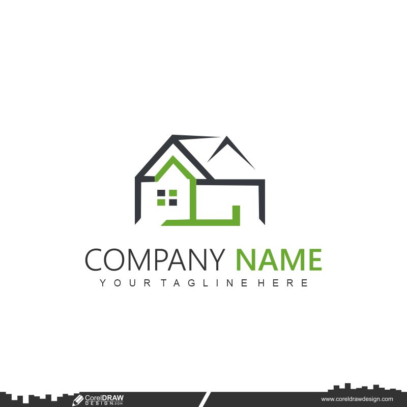 home real estate customizable logo design templates