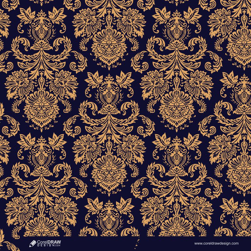 Download Indian Luxury Background Vector Floral Royal Pattern Seamless  Design | CorelDraw Design (Download Free CDR, Vector, Stock Images,  Tutorials, Tips & Tricks)