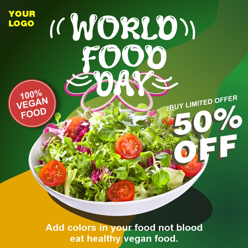 International Food Day  Sales Banner Free CDR Download For Free