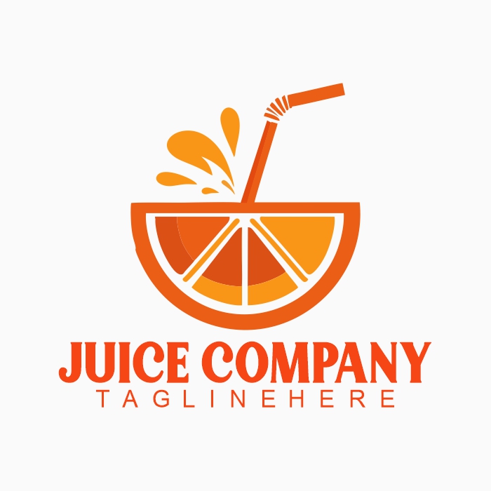 Juice Company Vector Logo Design Download For Free