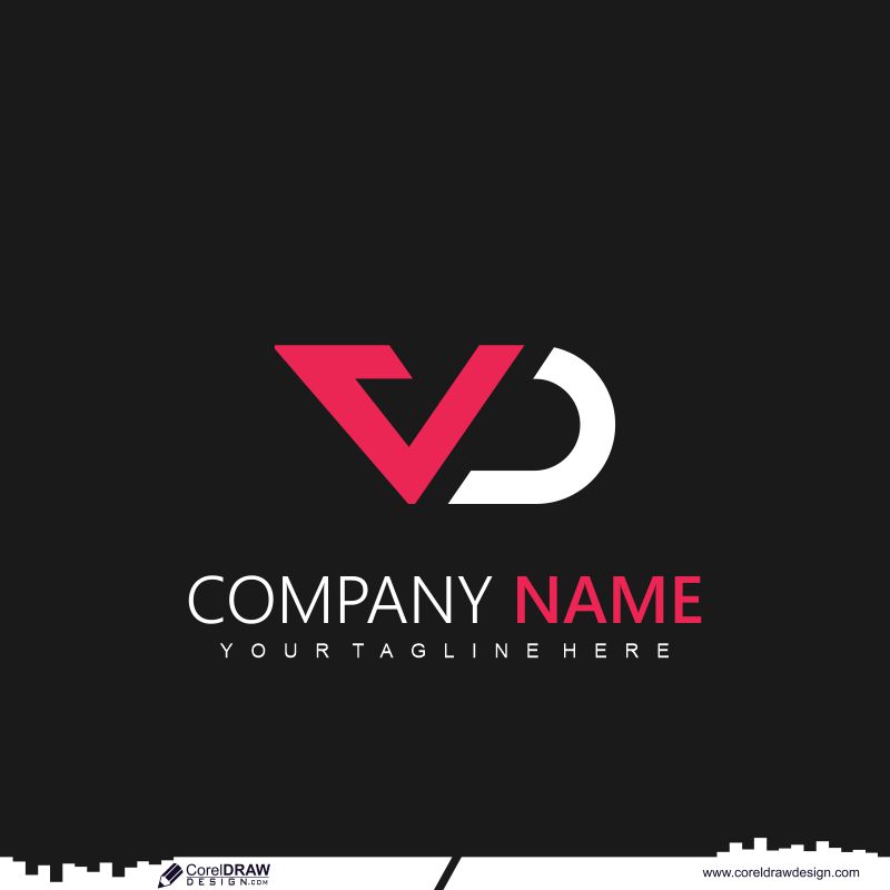 Letter Logo Template Design CDR
