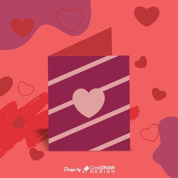 Love Card Valentine Card Poster Trending 2021 Download CDR File