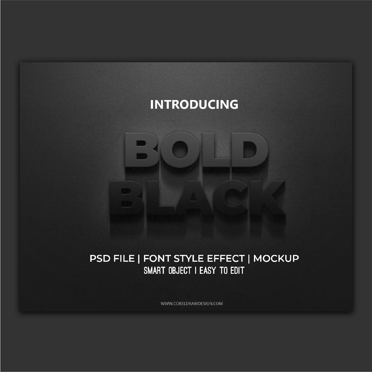 Luxury Classy Bold Black Text Effect