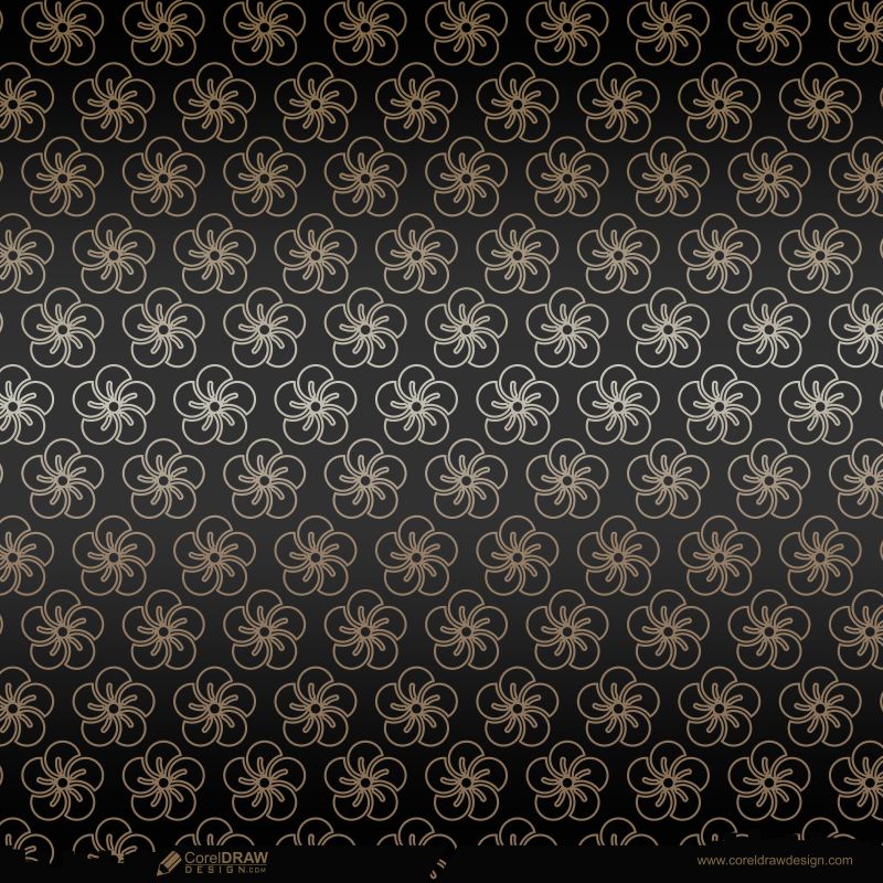 Luxury Flower Seamless Texture Pattern Cdr Vector Design Free