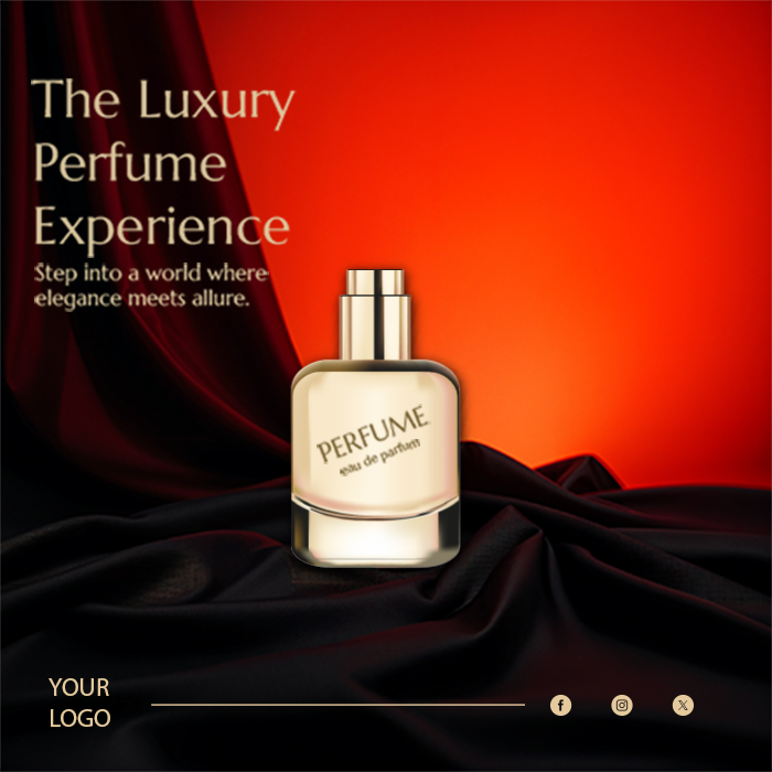 Luxury Perfume Photshop PSD Social Media  Banner Download For Free