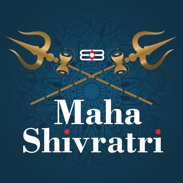 Maha Shivratri Shivling Vector Design lmage