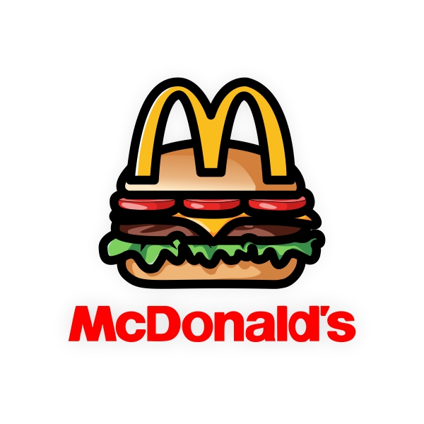 Mc Donald 's Burger  Vector & Design Creativity Download For free cdr file