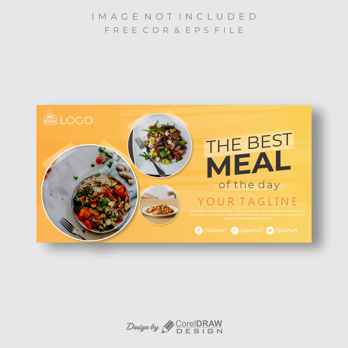 Meal of the Day Food Banner