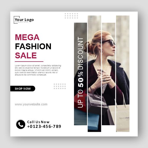 Mega Fashion Sale Creactivity & Design in Corel Draw  For Free In Corel Draw Design 2024