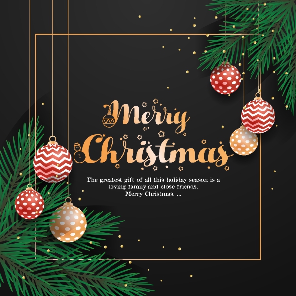 Merry Christmas 2025 Clebration Vector Greeting Design Free CDR File Download For Free