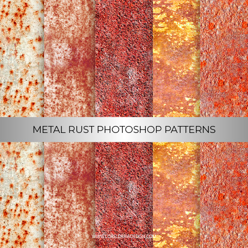 Metal Rust Photoshop Pattern