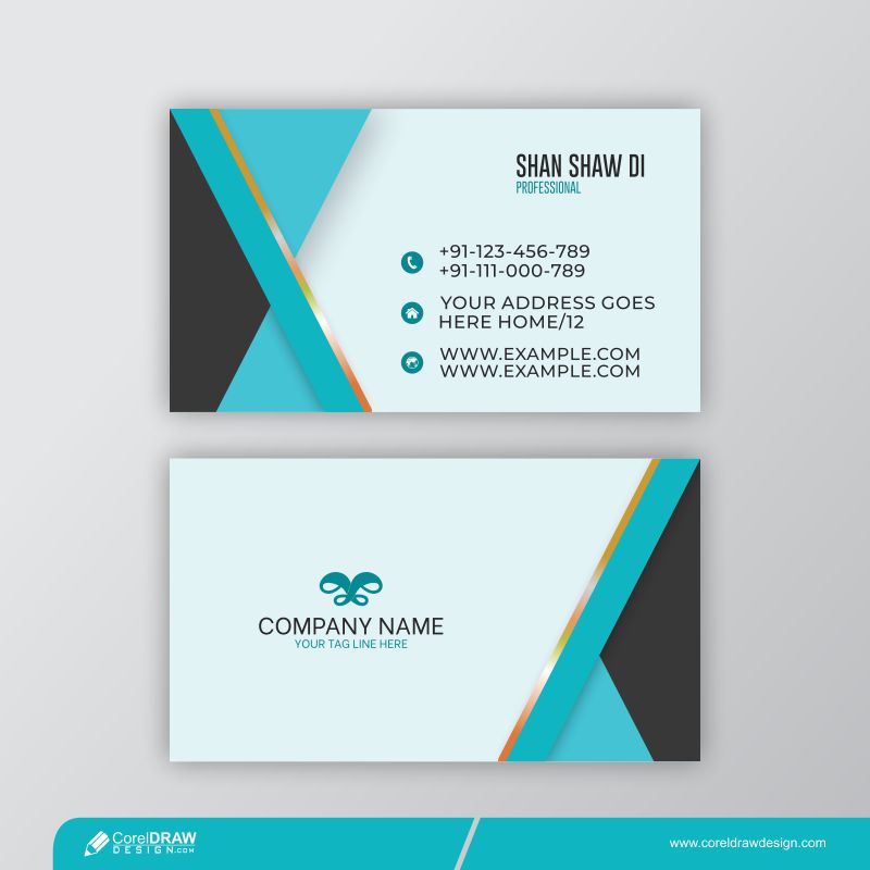 Minimal Business Card Free Vector
