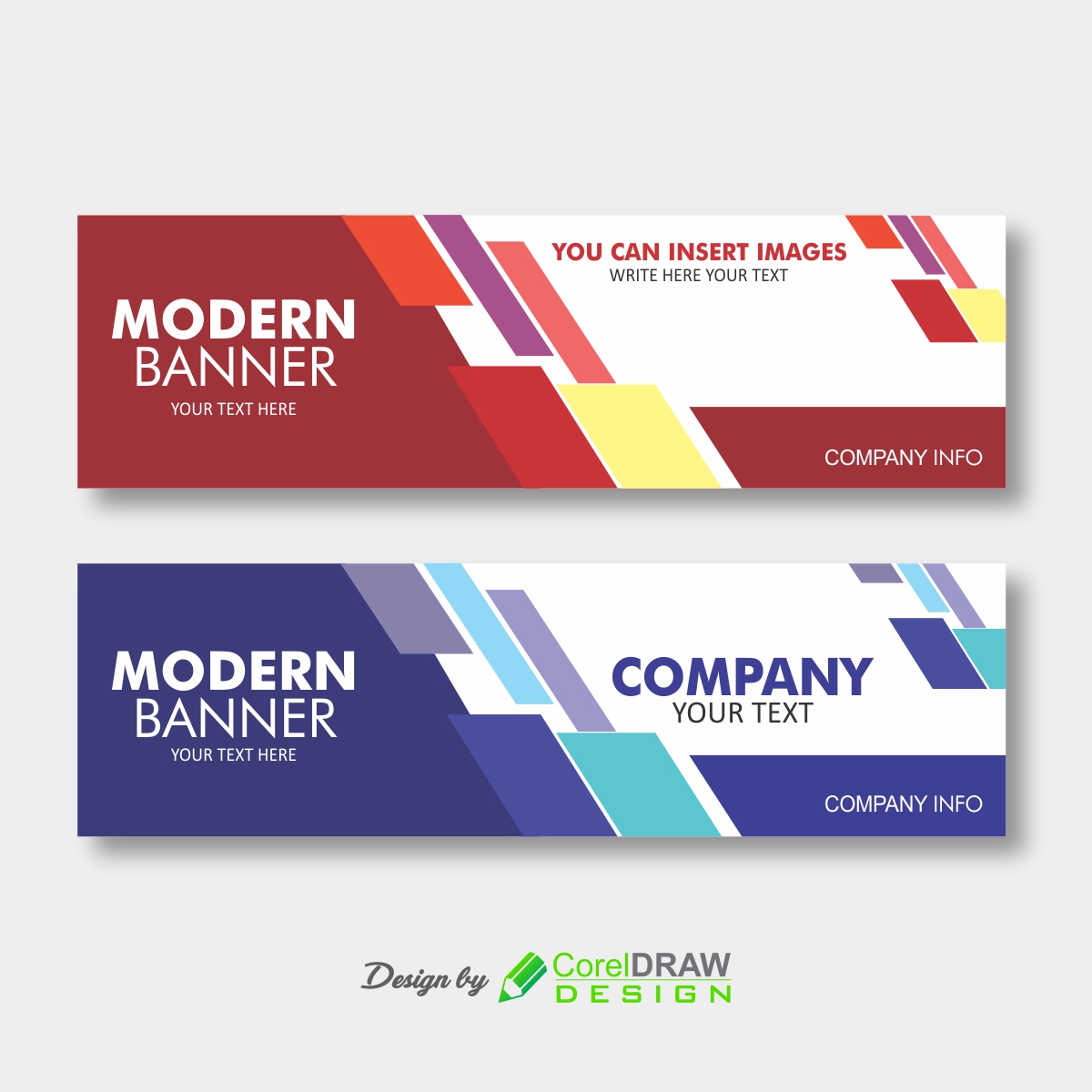 Modern Abstract Colorful Banner Design