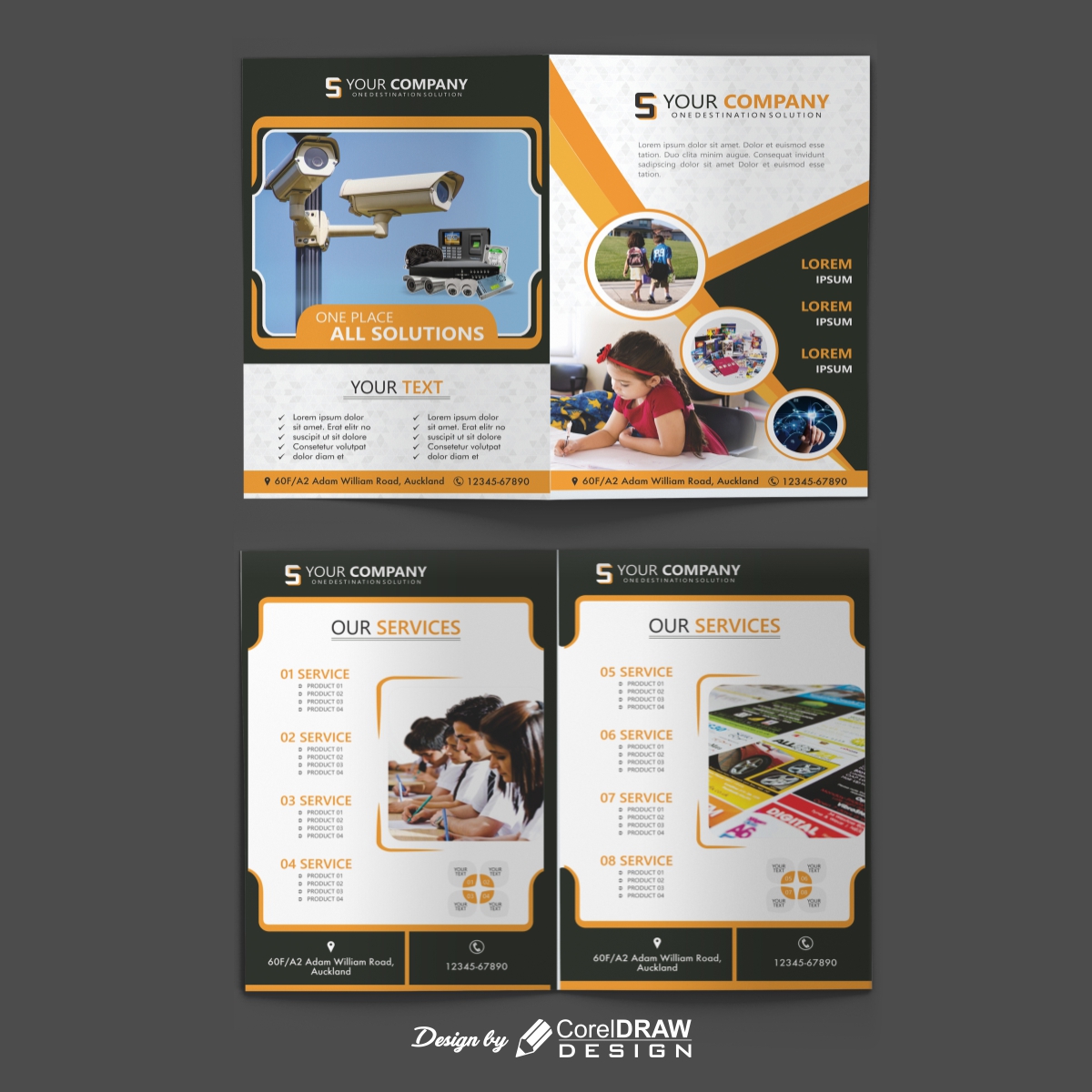  Download  Modern Abstract Multipurpose Business Brochure  