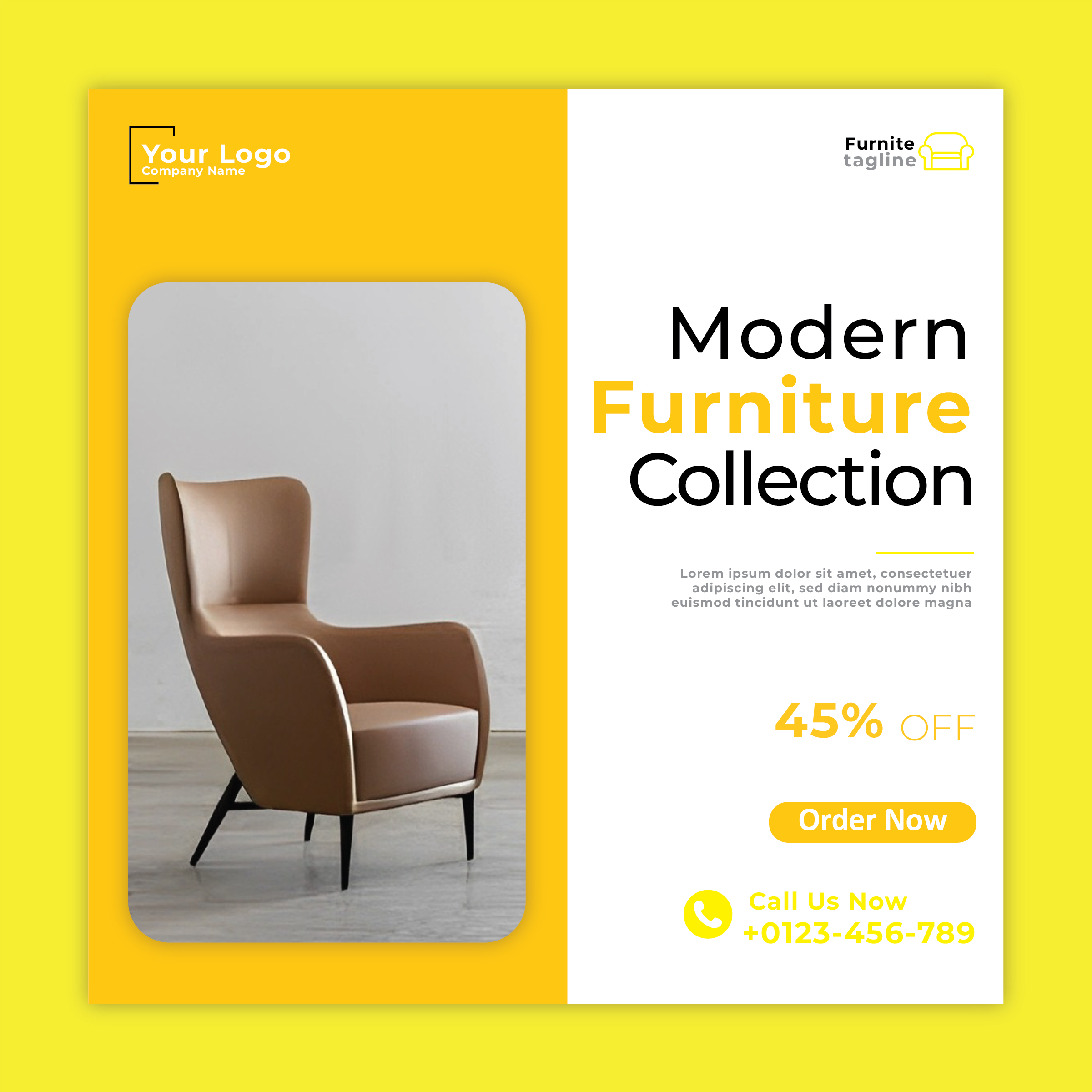 Modern Furniture  Creactivity & Design in Adobe ilustration  For Free In Corel Draw Design 2024