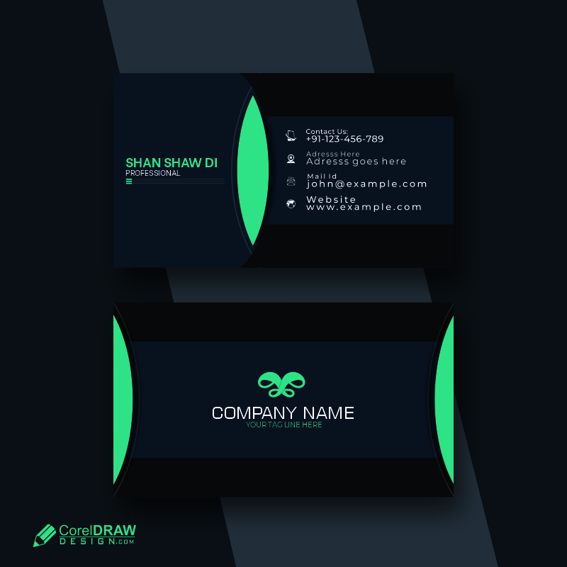 Modern Luxury Business Card Background Template Vector Desing