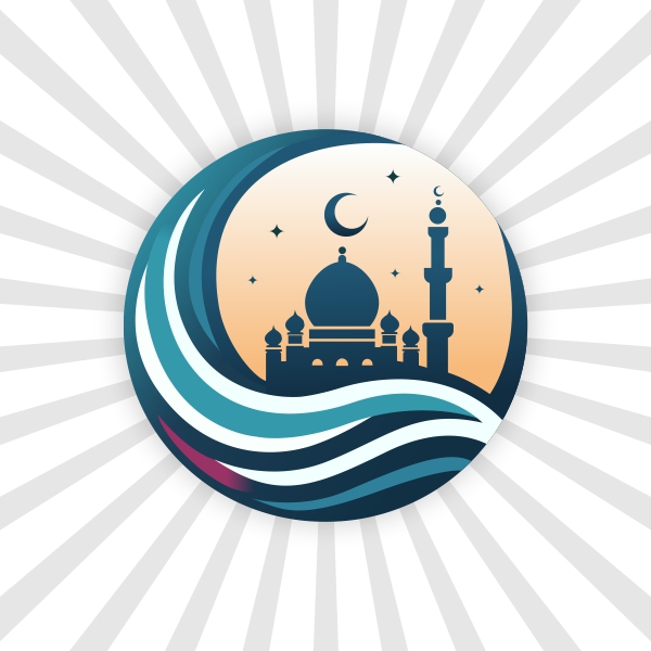 Mosque Masjid Vector Banner Creative Design For Free In CDR file