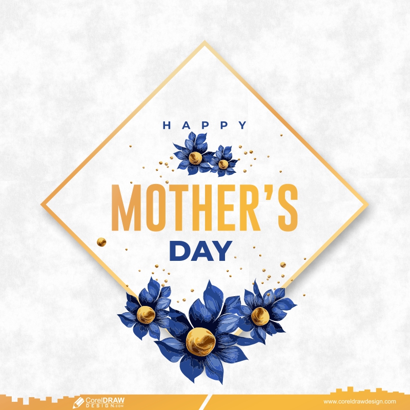 mothers day template dwl free vector