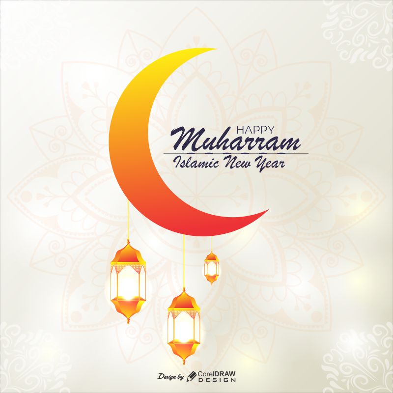 Muharram Creative Islamic New Year Download Free From Coreldrawdesign
