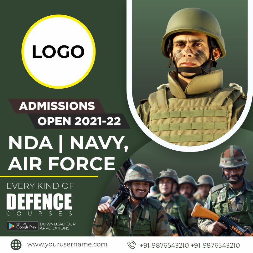 National Defence Academy Template Download Free From Coreldrawdesign