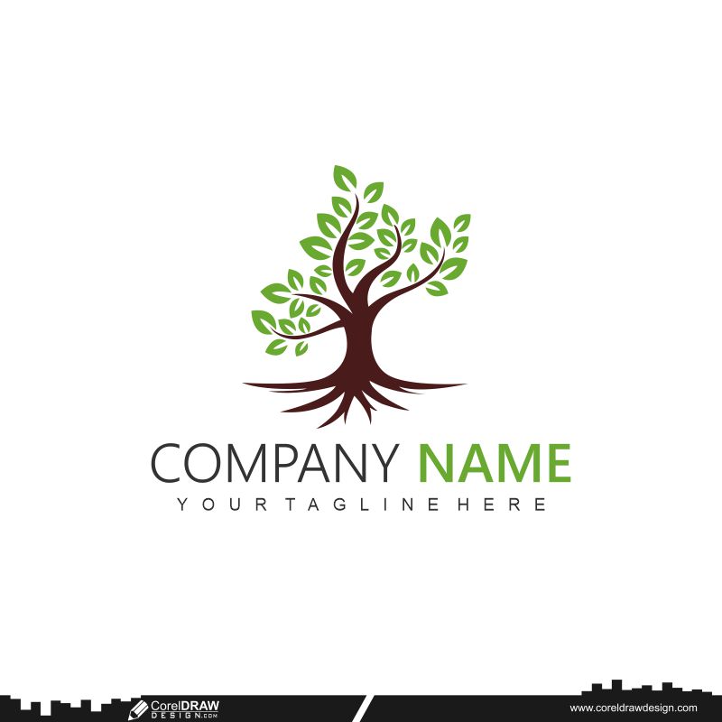 Nature Tree logo customizable tree logo templates