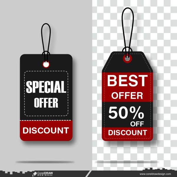 New Offer Tag Vector, Sale Offer Tag