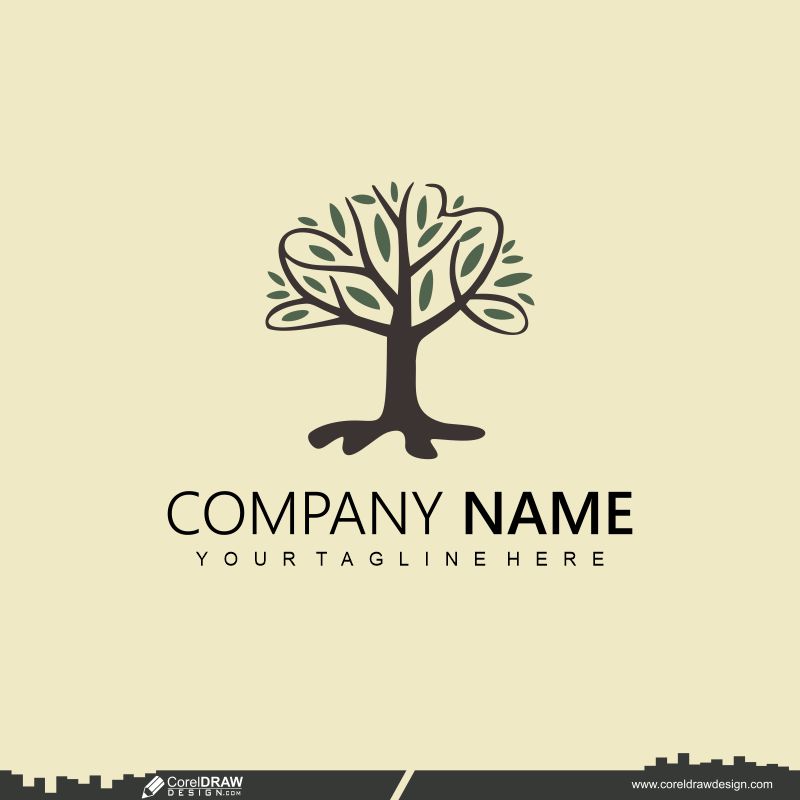 New Tree Logo vector Free Images & cdr vector