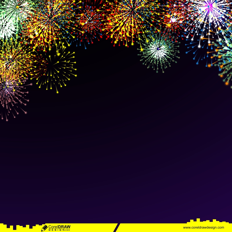 new year fireworks wallpaper