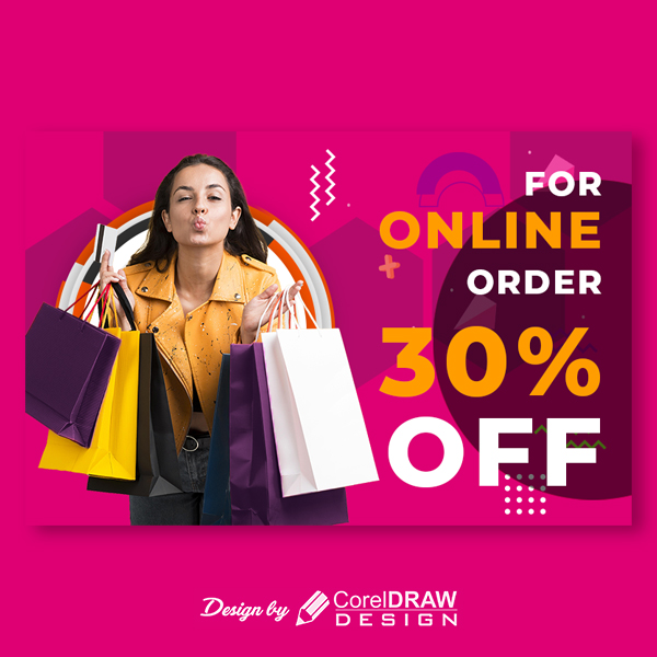 Order Online 30 Off Fashion Banner Sale Trending 2021 Design Download Free PSD File