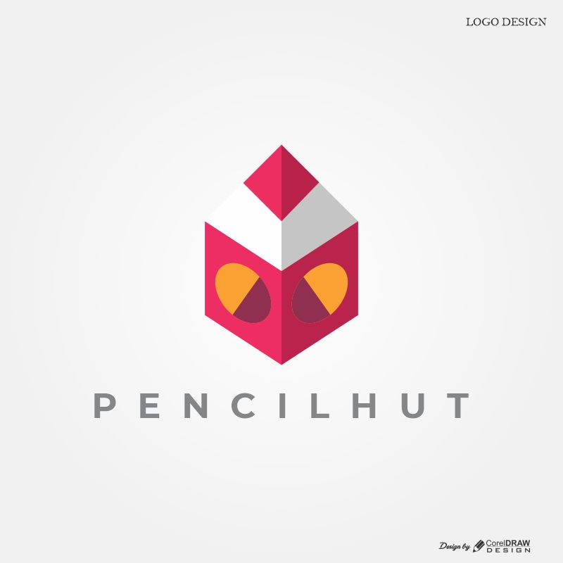 Pencil Hut Logo Free Download From Coreldrawdeign