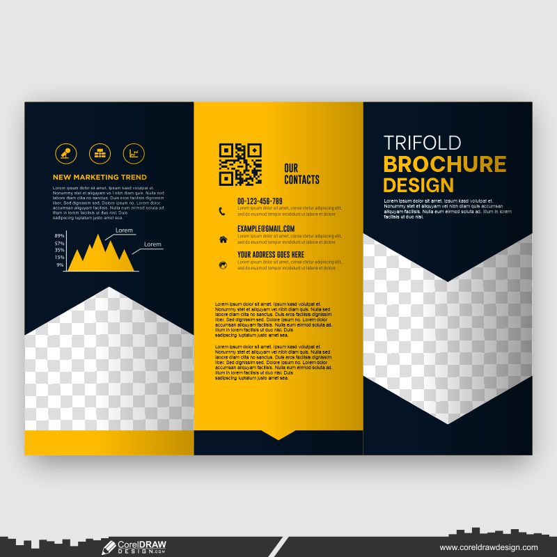 Premium brochure design customize your business template