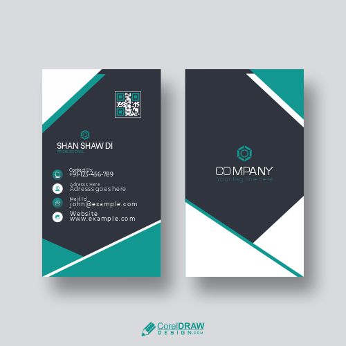 Premium Business Card Design Free Vector