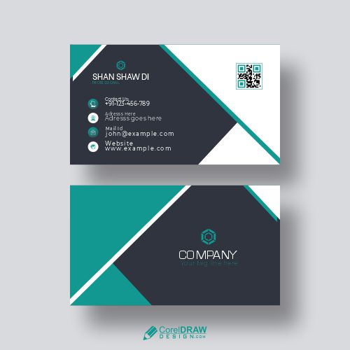 Premium Business Card Free Vector Design