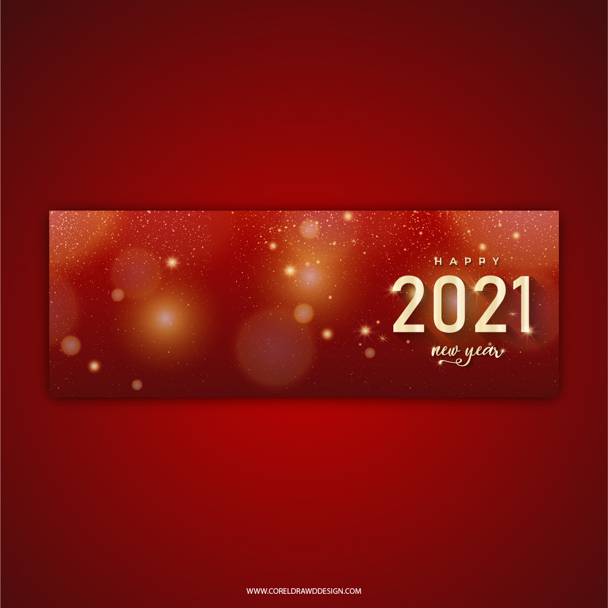 Premium Luxury New Year 2021 Banner