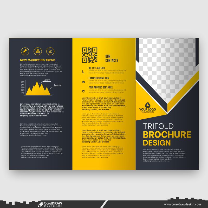 premium trifold brochure design customize your business download