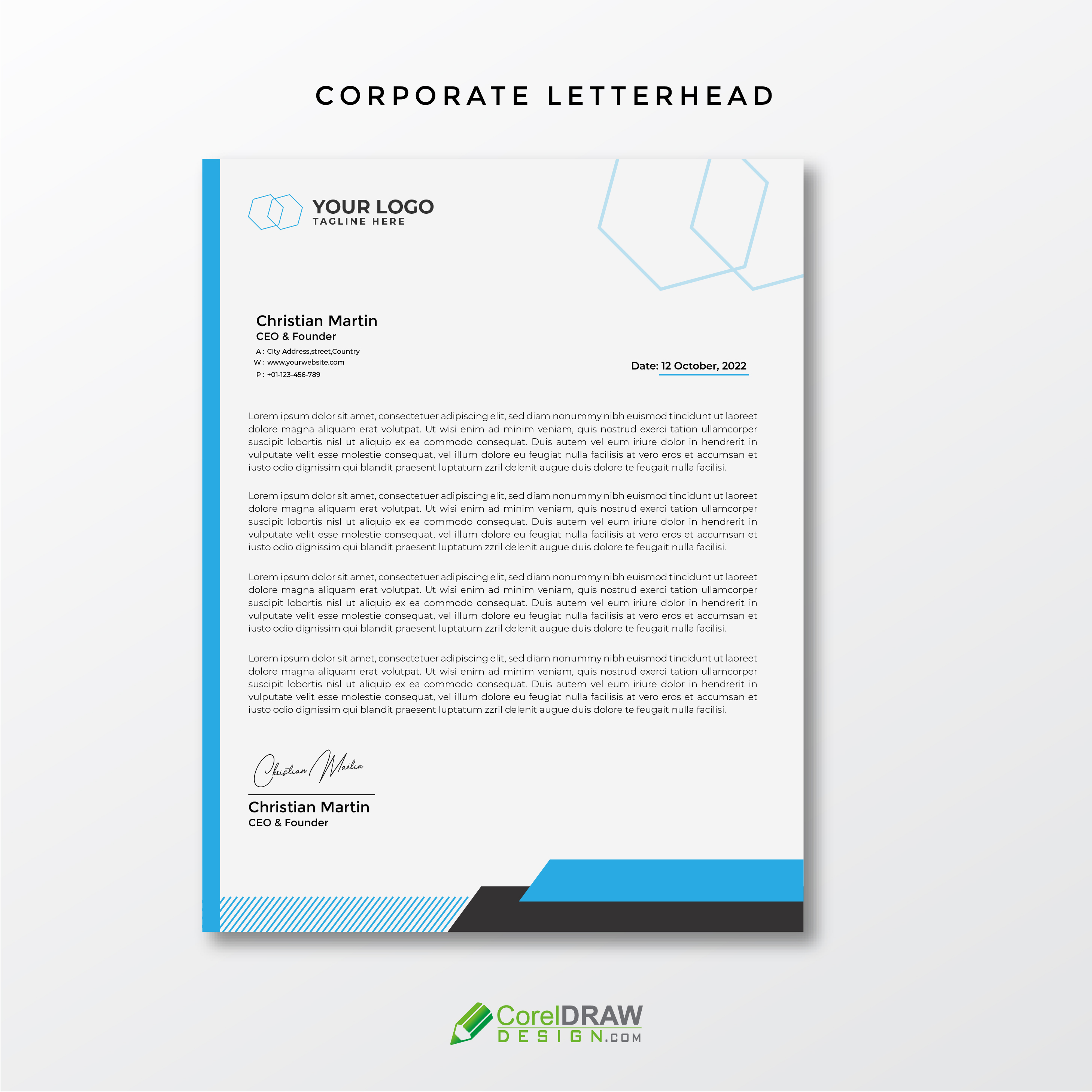 Professional Company Corporate letterhead