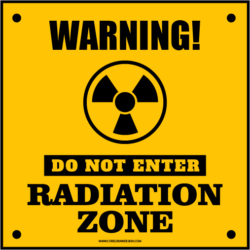 Download Radiation Zone Warning Vector | CorelDraw Design (Download ...