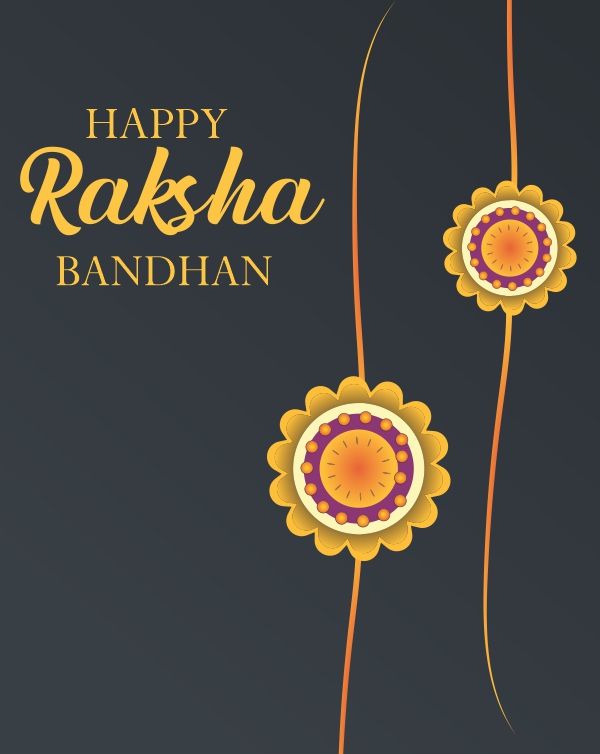 Raksha Bandhan Greeting With Friends Vector Design 2024 Download For Free