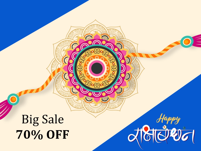 Rakshi Sale Banner Vector Design Download For Free With Cdr File