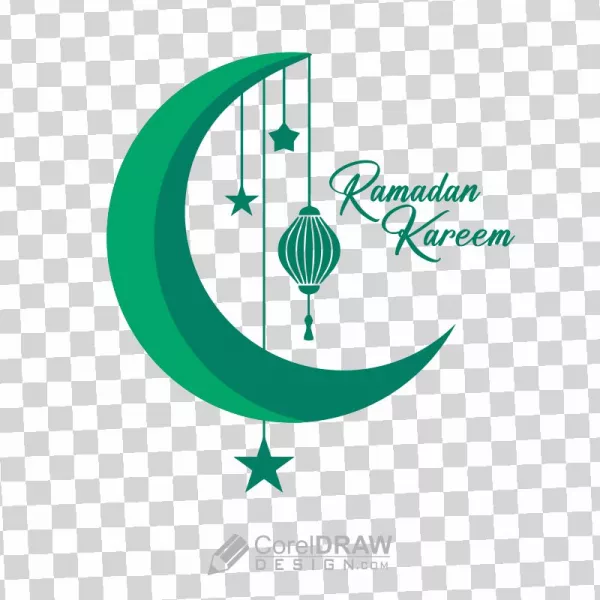 Ramadan Kareen Illustration Cdr & Png design